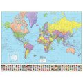 Universal Map Group Llc Universal Map 29181 World Advanced Political Rolled Map - Paper 29181